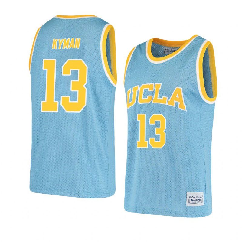 jake kyman original retro jersey alumni basketball blue