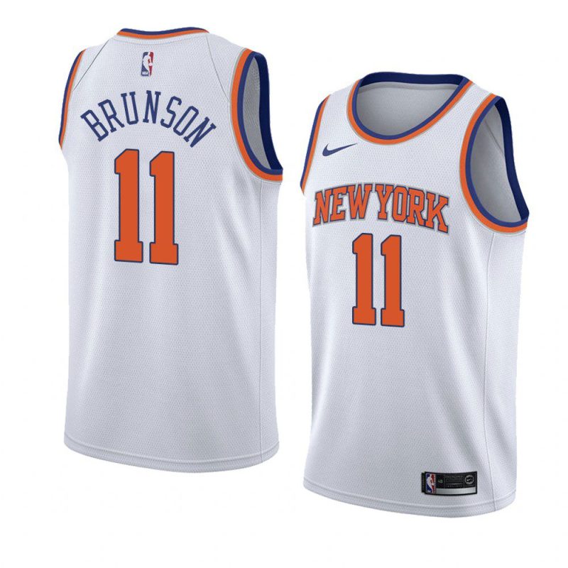 jalen brunson knicksjersey 2022association edition white