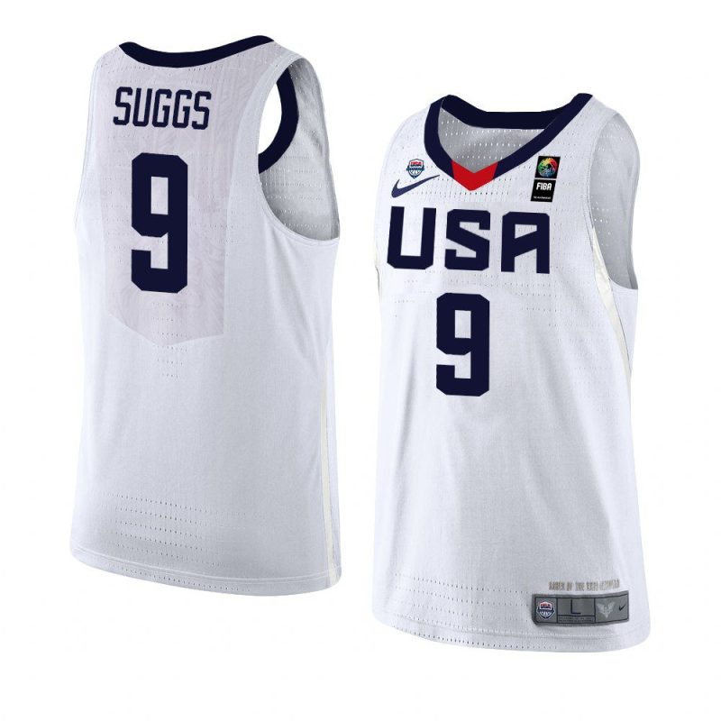 jalen suggs jersey 2019 fiba u19 baketball world cup white