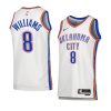 jalen williams men swingman jersey association edition white