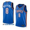 jalen williams thunderjersey 2022 23icon edition blueswingman