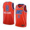 jalen williams thunderjersey 2022 23statement edition orangeswingman