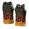 jamaal wilkes jersey flames black