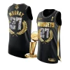 jamal murray golden diamond jersey 2023 nba finals champions black