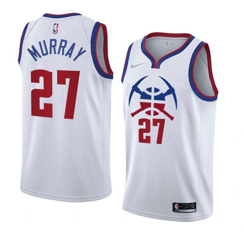 jamal murray jersey earned edition white men