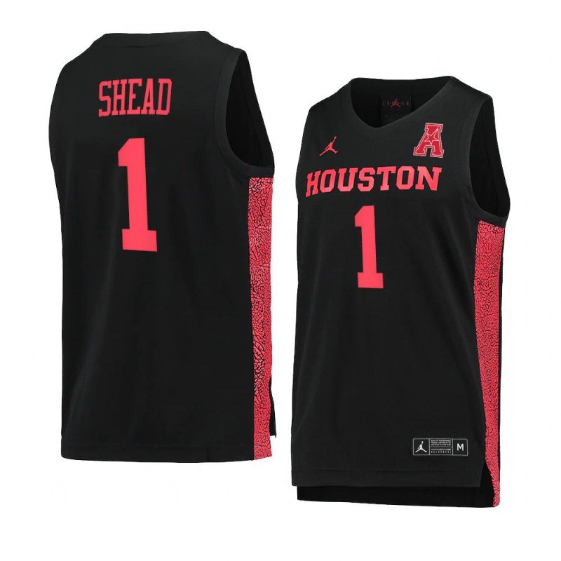 jamal shead jordan brand jersey basketball black