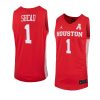 jamal shead jordan brand jersey basketball red