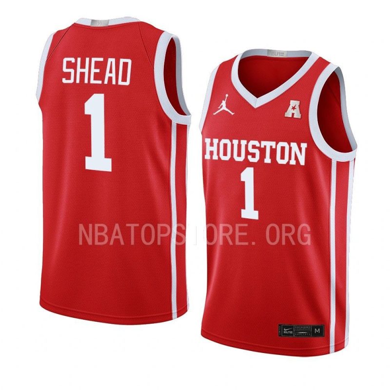 jamal shead scarlet jersey limited basketball away 2022 23