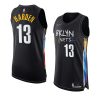 james harden black authentic jersey