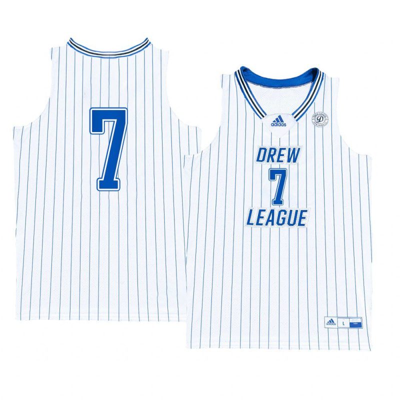 james harden drew league alumni basketball whitejersey white