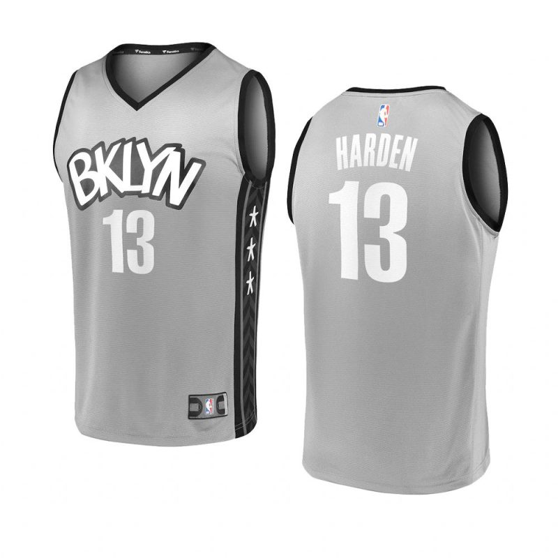 james harden gray replica jersey