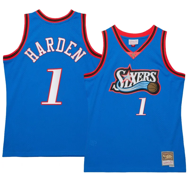 james harden hardwood classics jersey neon tropical royal