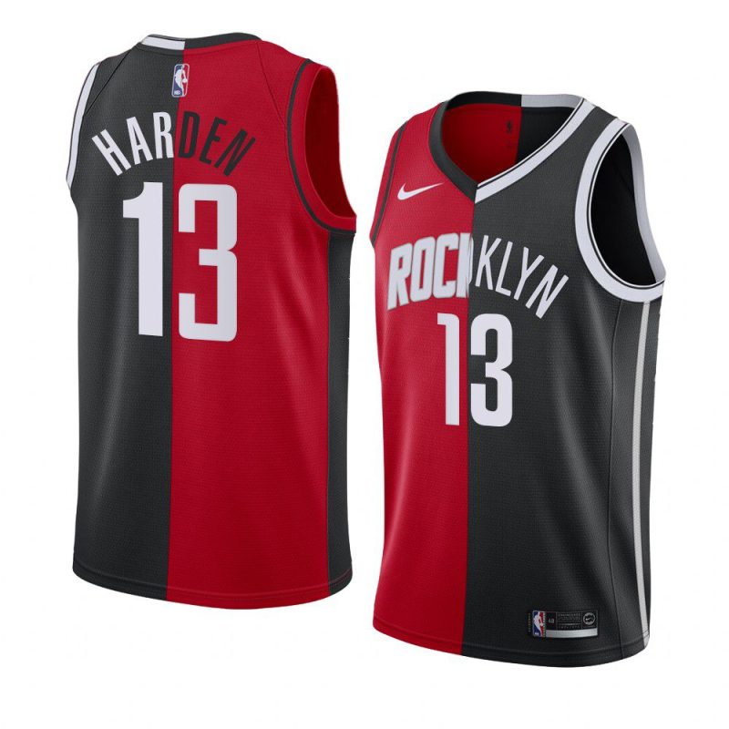 james harden jersey past and present red black rockets mvp men