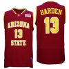 james harden ncaa arizona state sun devils red jersey