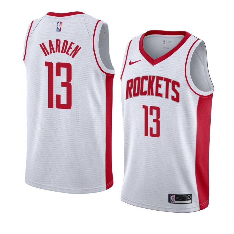 james harden white associateion edition jersey