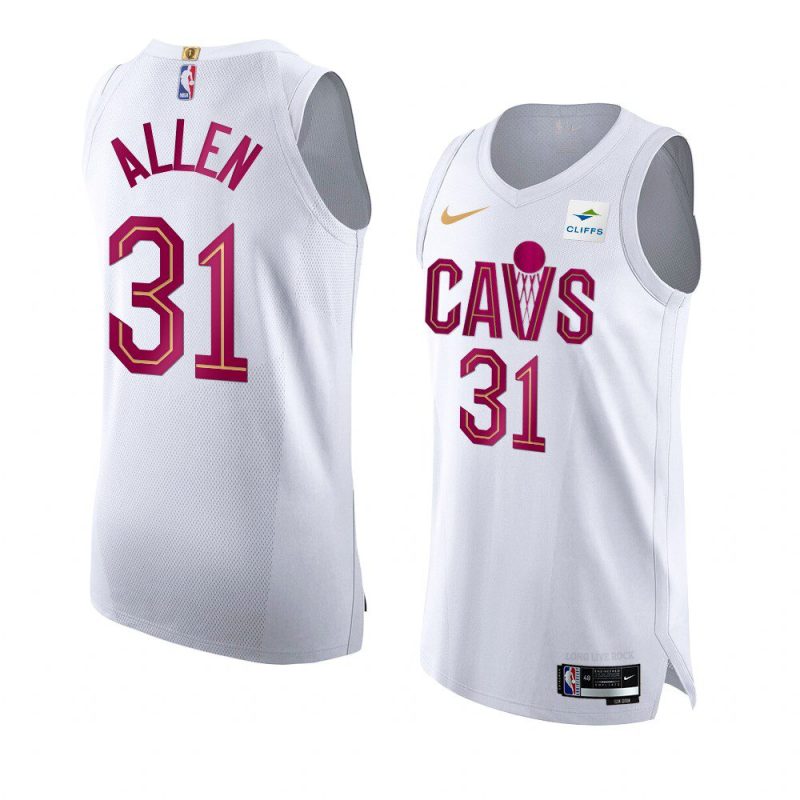 jarrett allen 2022 23cavaliers jersey association editionauthentic white