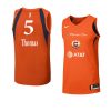 jasmine thomas men's jersey swingman orange 2020