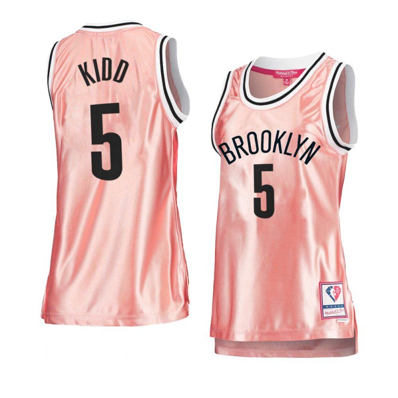 jason kidd women 75th anniversary jersey rose gold pink