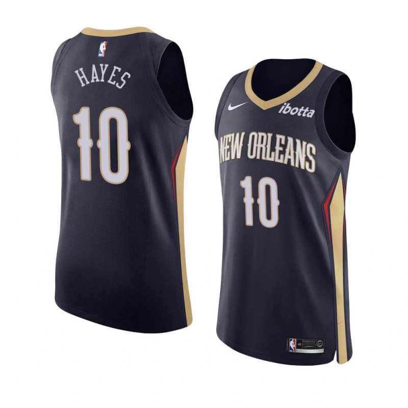 jaxson hayes icon edition jersey authentic navy