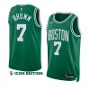 jaylen brown celticsjersey 2022 23icon edition greenswingman