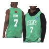 jaylen brown worn out tank top jersey quintessential green