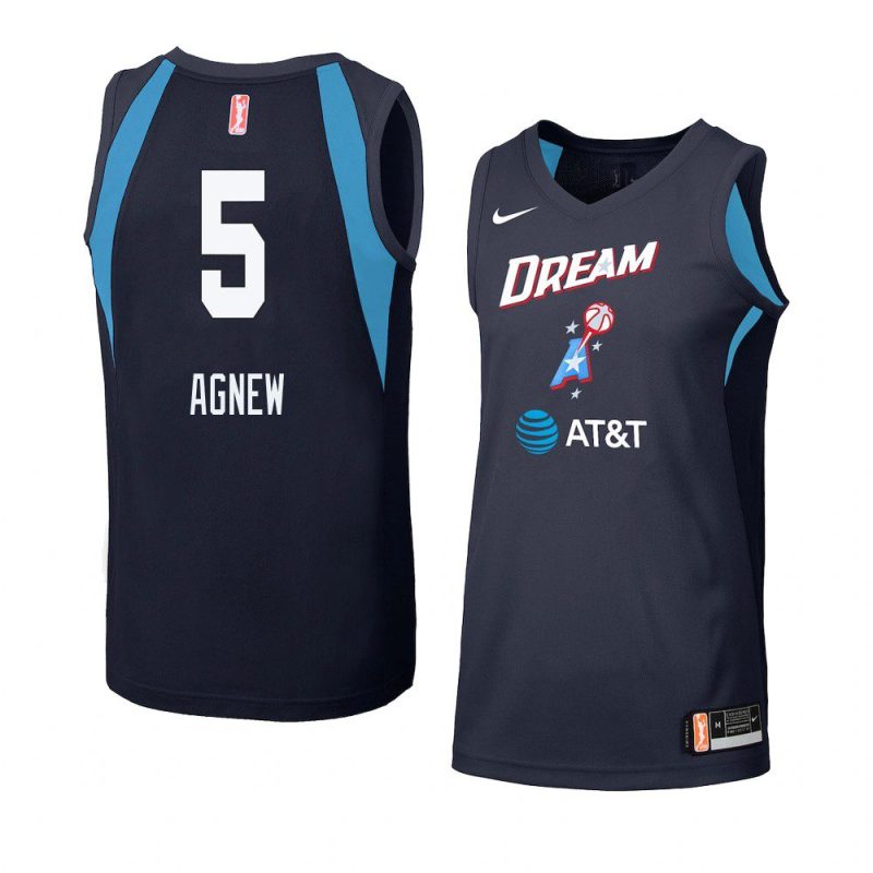 jaylyn agnew women's jersey swingman navy 2020