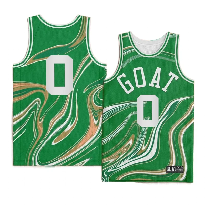 jayson tatum celtics goated greenjersey green