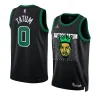 jayson tatum celtics king of boston blackjersey screen print graphics