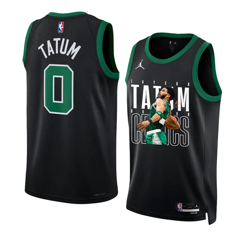 jayson tatum celtics the legend in the making blackjersey screen print graphics