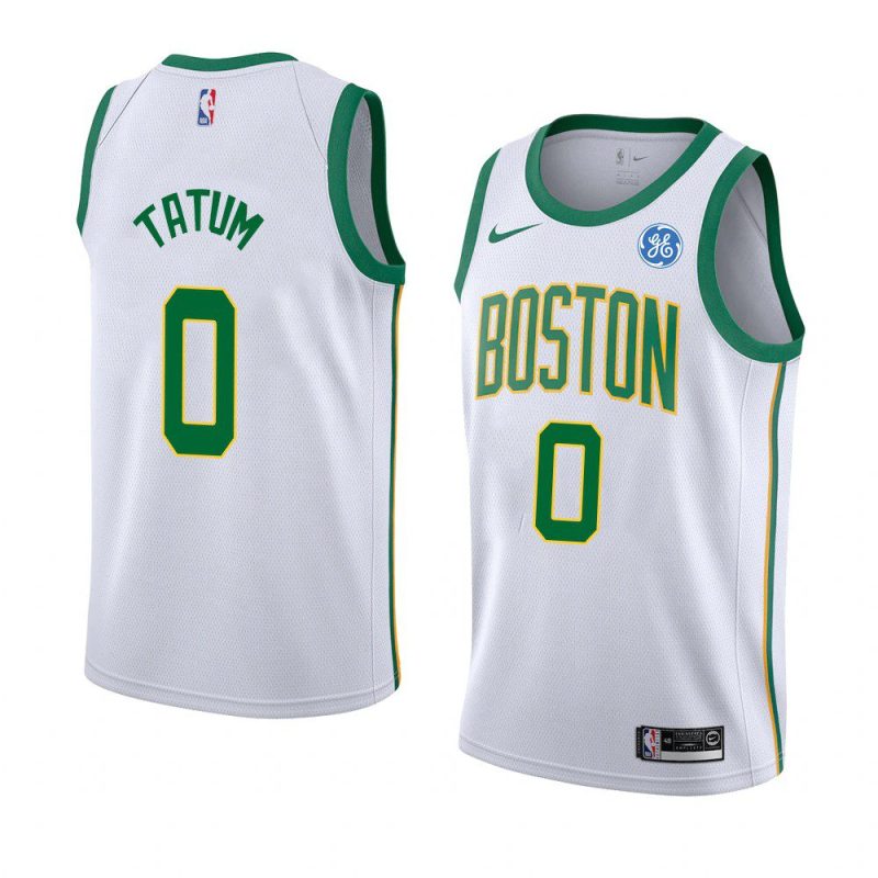 jayson tatum jersey city edition white 2021