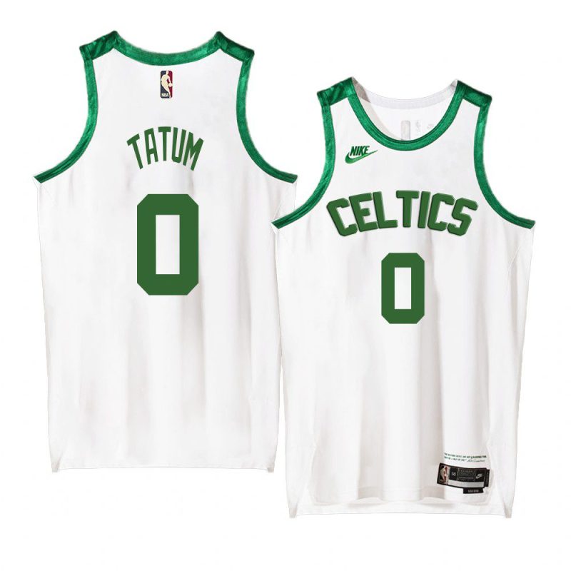 jayson tatum jersey classic edition white