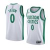 jayson tatum white city edition jersey