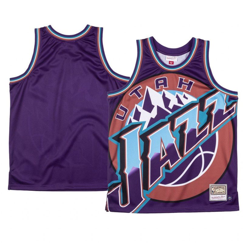 jazz jersey big face purple hwc men's