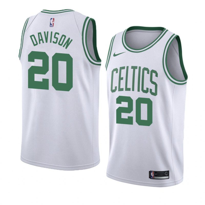 jd davison celtics association edition white 2022 nba draft jersey