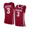 jd davison jersey college basketball red 2021 22