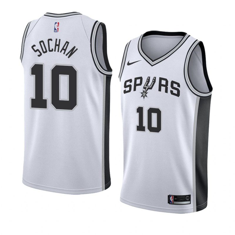 jeremy sochan spurs association edition white 2022 nba draft jersey