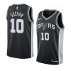 jeremy sochan spurs icon edition black 2022 nba draft jersey