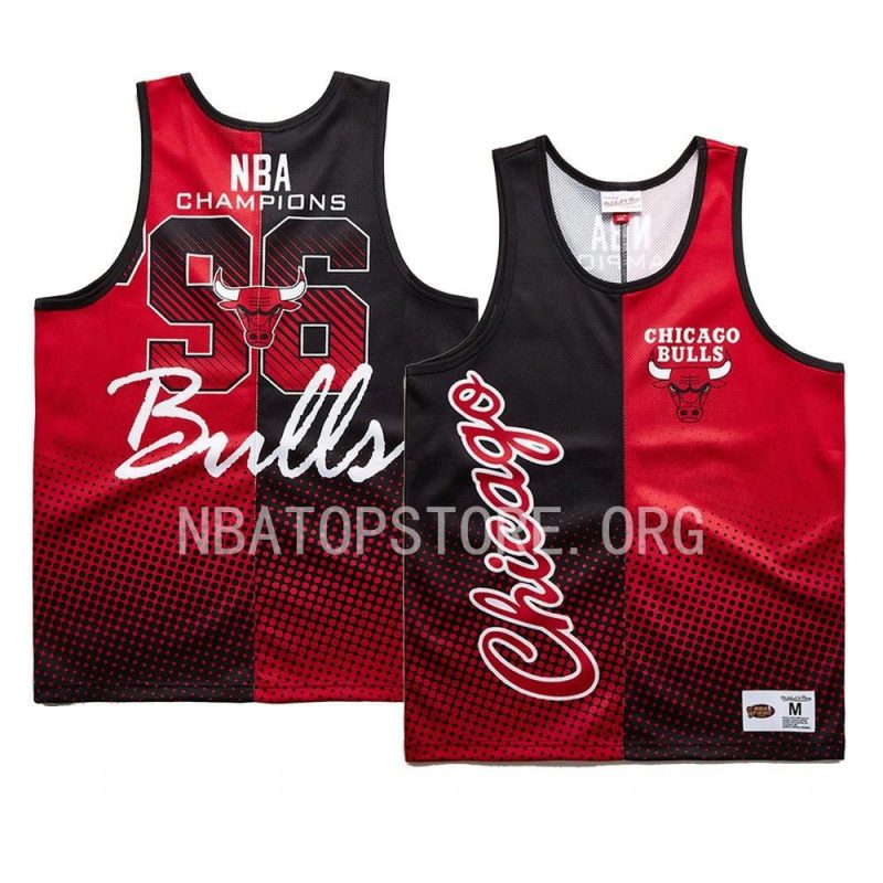 jersey 1996 nba champions black red hardwood classics