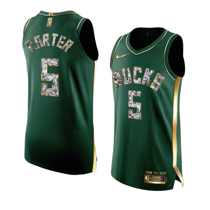 jevon carter bucksjersey 2022 nba playoffs green