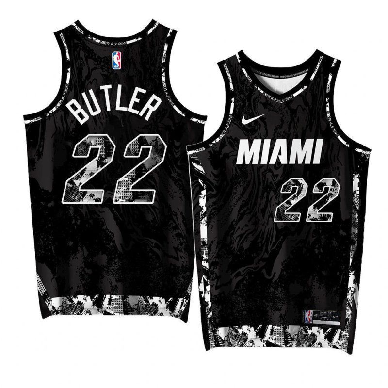 jimmy butler heat ftx arena blackjersey black