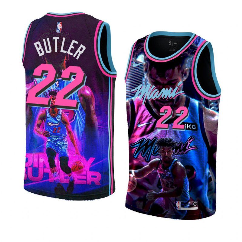 jimmy butler heat leading scorer bluejersey blue