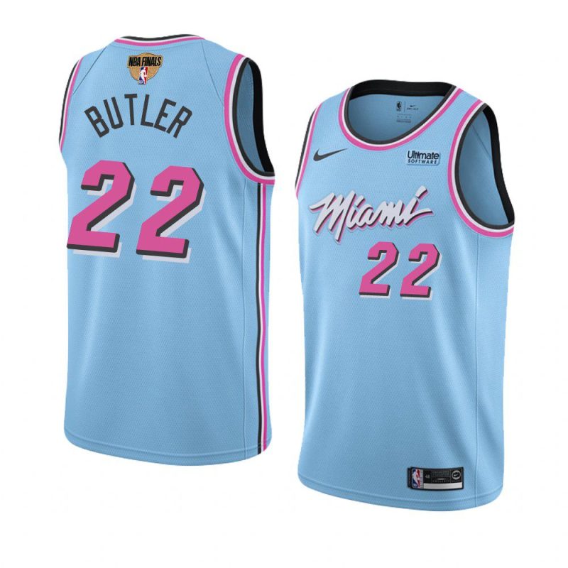 jimmy butler jersey 2020 nba finals bound blue vice city men