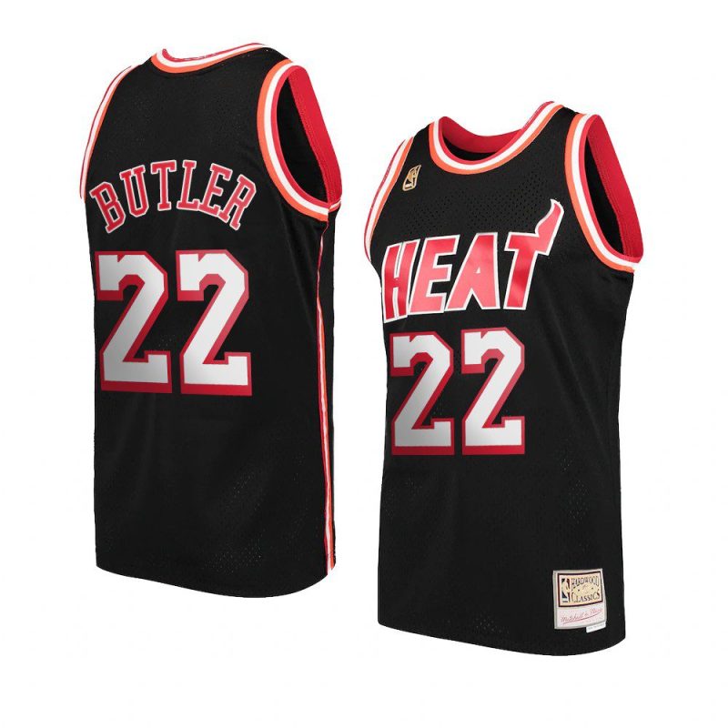 jimmy butler jersey hardwood classics black throwback men