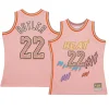 jimmy butler jersey sidewalk sketch pink hardwood classics