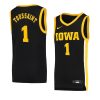 joe toussaint dri fit swingman jersey basketball black