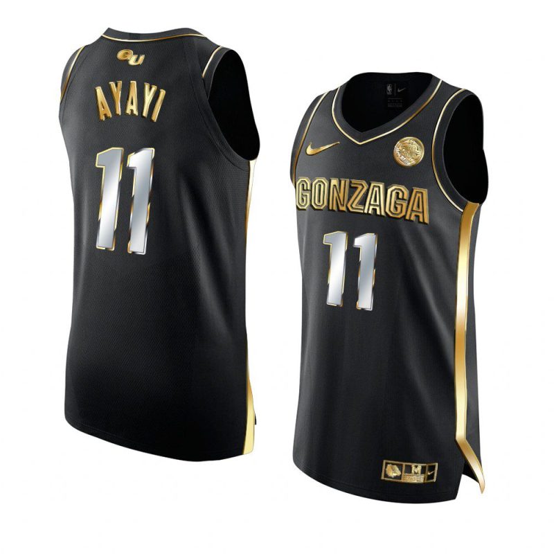 joel ayayi golden editon jersey march madness final four black