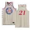 joel embiid 76ers city of brotherly love creamjersey cream