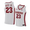 john petty jr. swingman jersey college basketball white