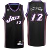 john stockton hardwood classics black jersey