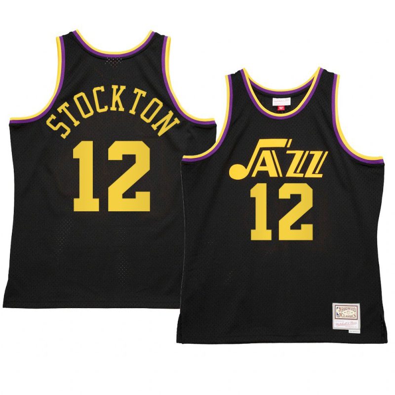 john stockton hardwood classics jersey reload 2.0 black